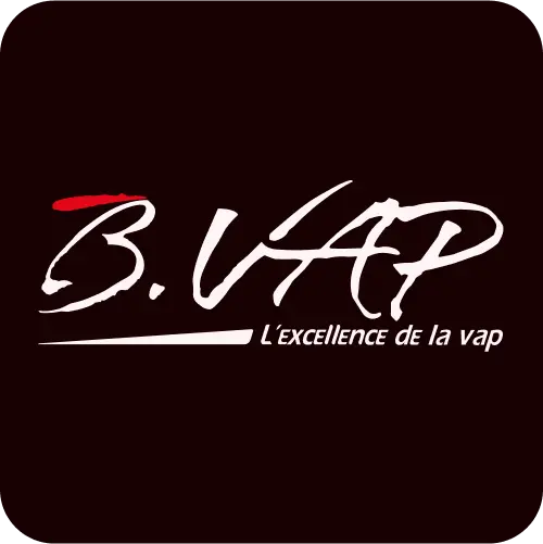 Logo B.VAP sur fond foncé pour logo Google