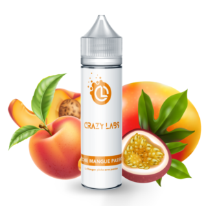 PÊCHE MANGUE PASSION - 50ML - CRAZY LABS